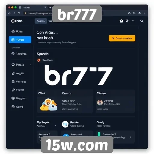 Análise da interface do usuário do site br777